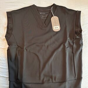 FIGS FORMx Mira V-neck Top - Medium